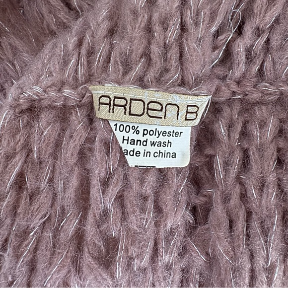 Lilac and Silver Scarf - Picture 5 of 5